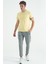 Calvin Sarı Basic Erkek T-Shirt - 88245 2