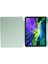 Samsung Galaxy X800 Tab S8 Plus 12.4 Kılıf Kalemlikli Mars Tablet Kılıfı - Açık Yeşil Mrayd 5