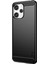 Xiaomi Redmi 12 4g Karbon Fiber Doku Kabuğu Fırçalanmış Tpu Telefon Vaka Telefon Kapağı (Yurt Dışından) 2