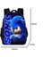 Sonic Okul Sırt Çantası Elementary Color Black Için Üç (Yurt Dışından) 4