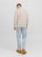 Jack & Jones Jorvesterbro Sweat Crew Neck Noos Erkek Bej Sweatshirt 12241694-Moonb 2