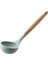 Yapışmaz Spatula Kaşık Yumurta Çırpma Mutfak Kaplaması Açık Yeşil Çorba Kaşığı (Yurt Dışından) 2