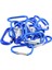 20X Carabiner Clip Snap Yayı Keying D-Ring Hook 4.6x2.5cm Mavi (Yurt Dışından) 2