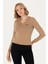 Kadın Camel Melanj Triko Kazak 50276570-VR122 3