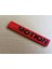 4 Motion Bagaj Yazısı Kırmızı Siyah 1. Kalite Şık Tasarım Arma 4 Motion Logo Metal Car Akseusar 1