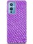 Oneplus 9 Kılıf Uv Baskılı Abxbi 10 Arka Kapak Mor Petek 1