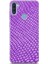 Samsung Galaxy A11 Kılıf Uv Baskılı Abxbi 10 Telefon Kabı Mor Petek 1