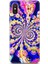 Xiaomi Mi 8 Pro Kılıf Uv Baskılı Abxbi 1 Telefon Kabı Renkli Hipnoz 1