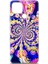 Oppo A15 Kılıf Uv Baskılı Abxbi 1 Desenli Renkli Hipnoz 2