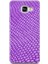 Samsung Galaxy A5 2016 Kılıf Uv Baskılı Abxbi 10 Arka Kapak Mor Petek 1