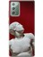 Samsung Galaxy Note 20 Kılıf Uv Baskılı Abxbi 2 Baskılı Heykel Kırmızı 1