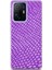 Xiaomi 11T Pro Kılıf Uv Baskılı Abxbi 10 Silikon Mor Petek 1