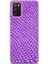 Samsung Galaxy A02S Kılıf Uv Baskılı Abxbi 10 Desenli Mor Petek 1
