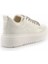 Beyaz Kırışık Rugan Kadın Sneaker K01345016008 3