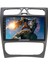 Mercedes C Class W203 Android 10 Multimedya Carplay 2gb Ram + 32GB HDD Navigasyon Ekran 1