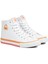 Benetton® | BN-90189 - 3374 Beyaz Turuncu - Kadın Spor Ayakkabı 3