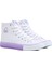 Benetton® | BN-90189 -Beyaz Lila - Kadın Spor Ayakkabı 3