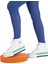 Benetton® | BN-30944 - 3114 Beyaz Yesil - Kadın Spor Ayakkabı 1