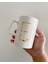 24K Altın Yaldızlı Porselen MUG-280CC - E Harfi - 1