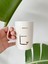 24K Altın Yaldızlı Porselen MUG-280CC - E Harfi - 2