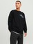 Erkek Ön Arka Baskılı Bisiklet Yaka Sweatshirt 12242181 1