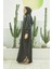 6571-FENDI Modal Abaya Siyah 1