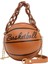 Kadın Basketbol Şekilli Mini Zincir Çanta Omuz Messenger Çanta (Yurt Dışından) 1