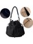 Women's Drawstring Bucket Bag - Casual Nylon Crossbody Purse (Yurt Dışından) 3