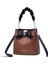 Portable Fashion Bow Bucket Bag，shoulder Diagonal Bag (Yurt Dışından) 1