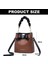 Portable Fashion Bow Bucket Bag，shoulder Diagonal Bag (Yurt Dışından) 3