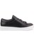 Sail Lakers - Siyah Deri Bağcıklı Erkek Sneaker 1