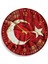 Al Bayrak Cam Saat - 60 cm 2