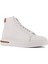 Sail Lakers - Beyaz Deri Bağcıklı Erkek Sneaker 2