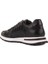 Sail Lakers - Siyah Deri Bağcıklı Erkek Sneaker 4