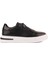 Sail Lakers - Siyah Deri Bağcıksız Erkek Sneaker 1