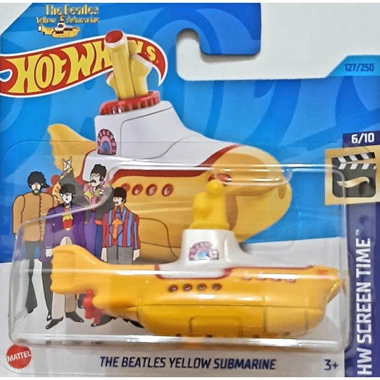 Hot Wheels Hot Wheels Tekli Arabalar The Beatles Yellow Submarine HKH12