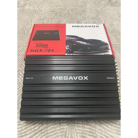 Megavox MGX-704 4 Kanal Anfi 3000W