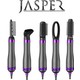 Jasper Lv-02 5ın1 Saç Şekillendirici Fırça Tarak Başlıklı  Profesyonel Saç Kurutma Fön Makinesi