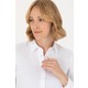 U.S. Polo Assn. Kadın Beyaz Basic Gömlek 50277630-VR013