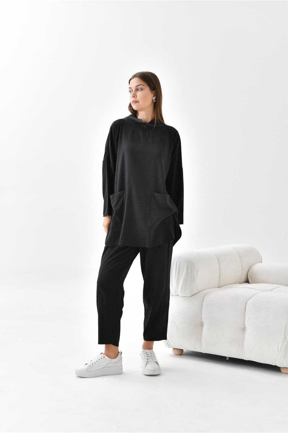 FTZ Women Kadın Takım Beige 30508 görsel 2