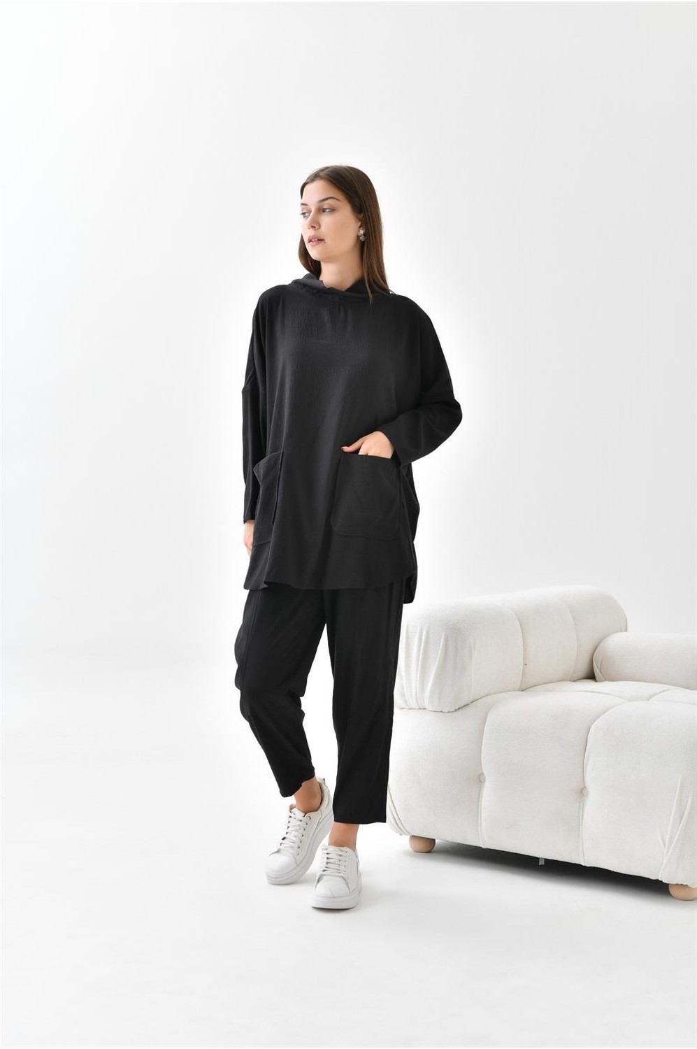 FTZ Women Kadın Takım Beige 30508 görsel 4