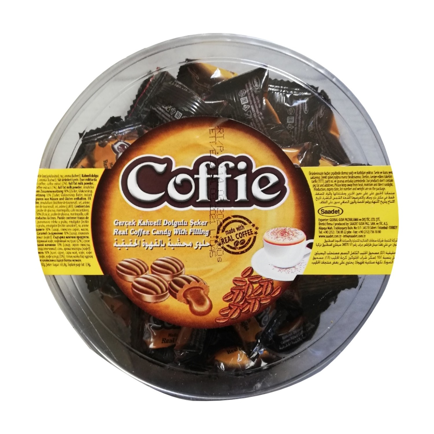 Coffie Kahveli Dolgulu Şeker 1 kg Fiyatı Taksit Seçenekleri