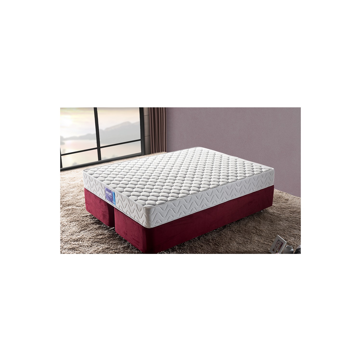 Niron Smart NMS Yaylı Sert 80 x 200 Cm Tek Kişilik Yatak
