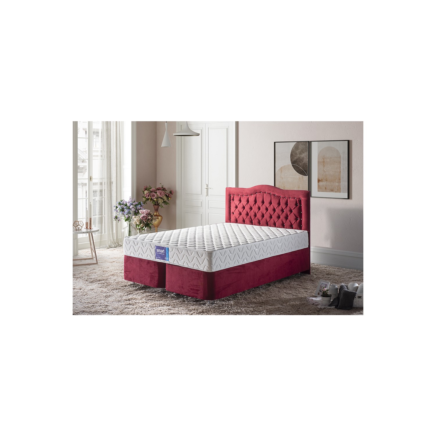 Niron Smart NMS Yaylı Sert 80 x 200 Cm Tek Kişilik Yatak