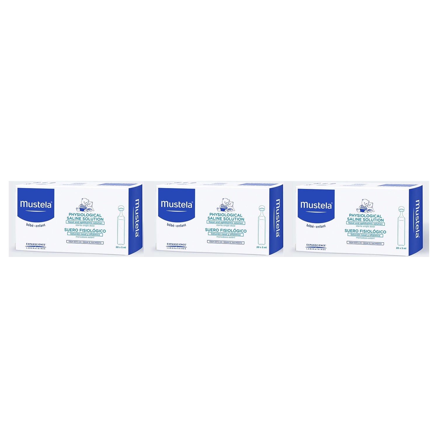 Mustela Serum Fizyolojik Burun Damlası 5 ml 20�li 3�lü Paket Fiyatı