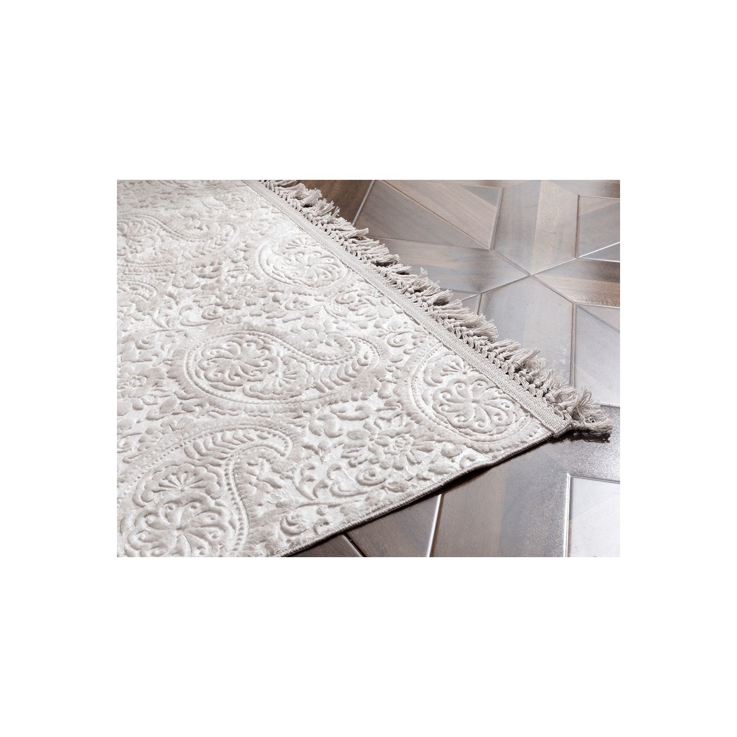 english home sal desen polyester hali 80x150 cm vizon fiyati