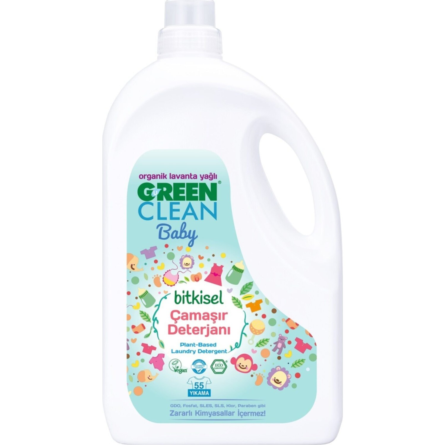 U Green Clean Baby Bitkisel Çamaşır Deterjanı Lavanta Yağlı Fiyatı