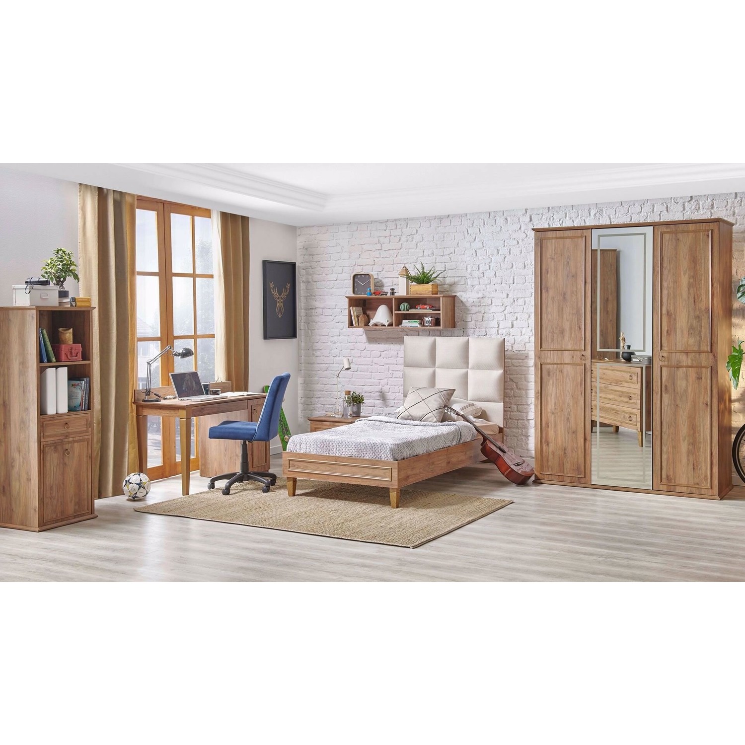 Kelebek Mobilya 81242CARA Çalışma Masası Üst Modül Fiyatı