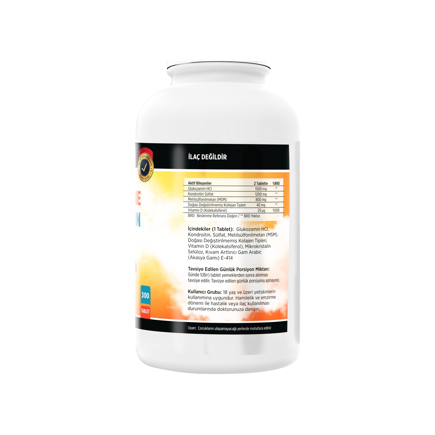 FLX Glukozamin Kondroitin Msm Vitamin D 300 Tablet Nevfix Fiyatı