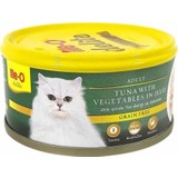 Me-O Delite Ton Balıklı Sebzeli Tahılsız Kedi Konservesi 80 gr